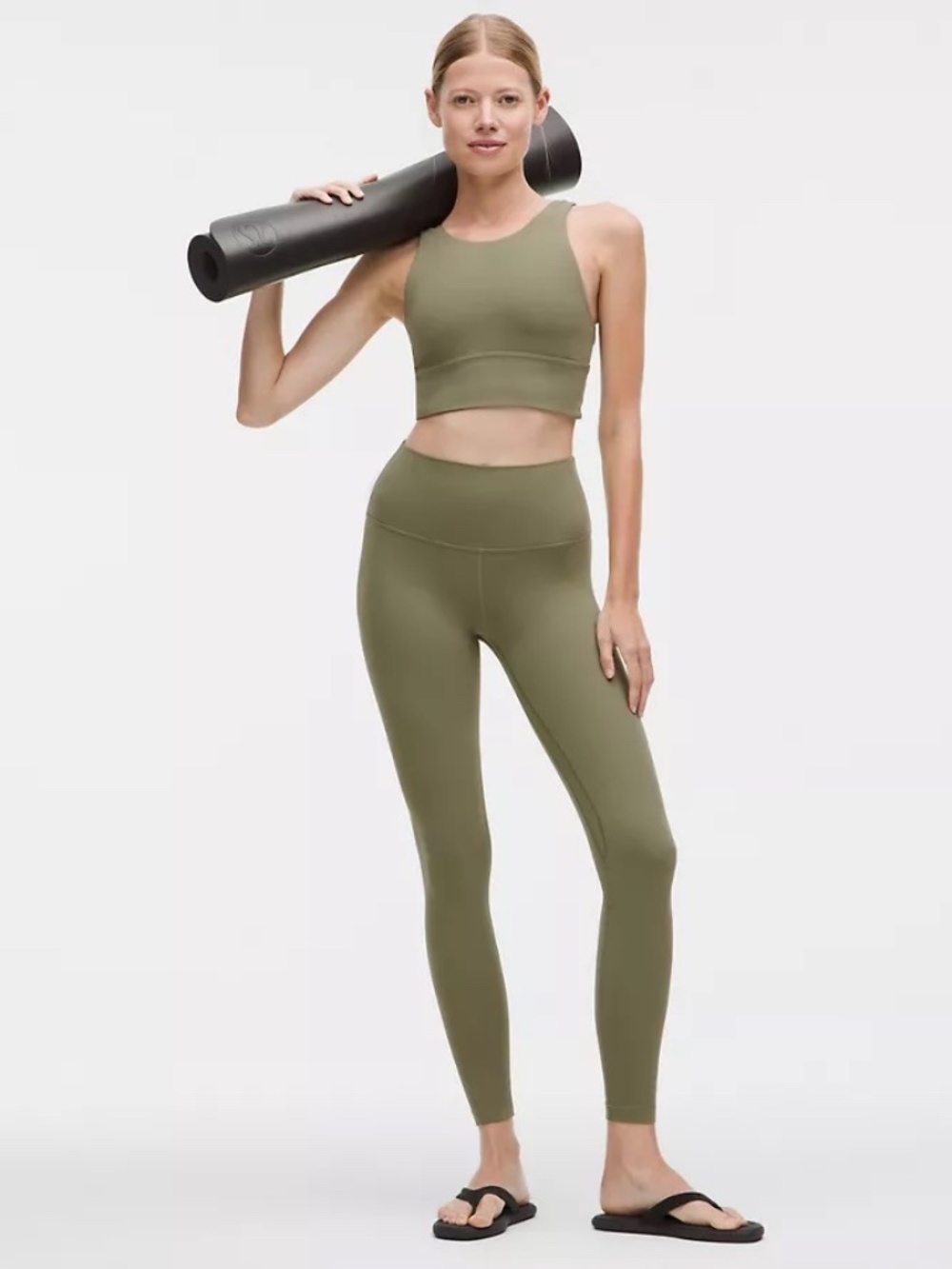 Lululemon Align™ High-Rise Pant 28" Colour Bay Leaf Size 6